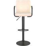 vidaXL Barski stolček krem blago, (20968207) | Shoptok.si