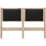 vidaXL Vzglavje Drugo Rjava 120 cm Trdna borovina | Shoptok.si