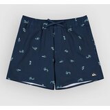Quiksilver Stretch Printed Volley 16 Boardshorts dark navy spaced out Cene
