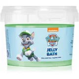 Nickelodeon Paw Patrol Jelly Bath pripravek za kopel za otroke Pear - Rocky 100 g