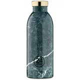 24 Bottles - Termos boca Clima Green Marble 500ml