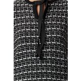 Trendyol Black Tweed Look Knitwear Mini Dress | Shoptok.si