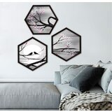 Wallity uramljena slika 6GEN1952749993, 35x35 cm, 3 dela | ePonuda.com