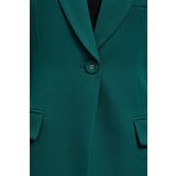 Marisse Single-Breasted Emerald Jacket | Eponuda.ba