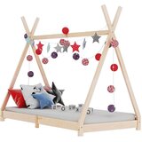 Maison Chic Otroška postelja - Otroški ležaj - Otroški posteljni okvir iz trdne borovine 70x140 cm, (21698305) | Shoptok.si