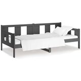  Dnevna postelja siva trdna borovina 80x200 cm, (20646784) | Shoptok.si