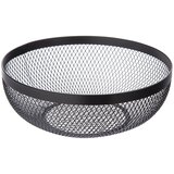 Altom design Okrugla Metalna Košara za Voće, Crna | shoptok.hr