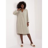 Sublevel Dress-D73761M30430A-khaki | Shoptok.si