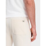 Ombre Men's sweatpants with unlined leg - cream | Shoptok.si
