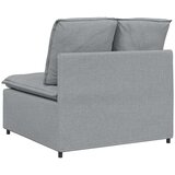  Modularni Sofa Centralni Modul s Jastucima Svijetlosivi 100 cm | Eponuda.com