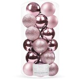  Kuglice za božićno drvce 4 cm 20 kom. roze | shoptok.hr