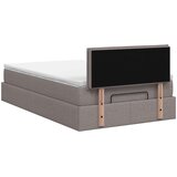  od pjene s madracem i LED-om Sivosmeđa 120 x 190 cm | shoptok.hr