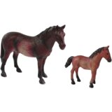  Set figurica 2 konja + ograda - smeđi | shoptok.hr