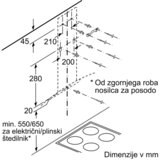 Bosch DWA66DM50 kuhinjska napa | shoptok.hr