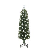 vidaXL Umestno božično drevo Zelena 120 cm PVC in Jeklo in Plastika | Shoptok.si
