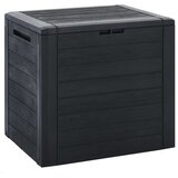  Vrtna kutija za pohranu antracit 58 5 x 46 x 55 cm polipropilen | shoptok.hr