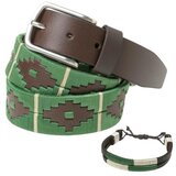 Pelpe Pasovi POLO Cinturón estilo argentino Verde Zelena Cene