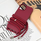 Teracell maska za iPhone 13 6.1 Crossbody bordo Cene