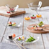 Vidivi Servirni krožnik Papaya 3-delni 30,5x19cm / steklo, (21318160) | Shoptok.si