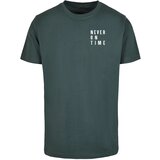 Mister Tee Men's T-shirt Never On Time green Cene