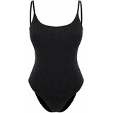 Trendyol Black Glitter Swimsuit Cene