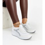 Gemre White wedge sneakers Hermina | Shoptok.si