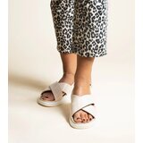 Gemre Beige platform sandals Burnet | Shoptok.si