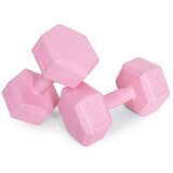  Set &amp;scaron;estougaonih bučica 2x4 kg, utezi za vježbanje, fitness opterećenje, roze, moderan dom Slike