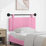  Držeće uzglavlje Zidne Ružičasta 110 x 55 x 5 cm tkanina - Ružičasta 100 cm bez LED svjetla | shoptok.hr