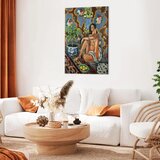  Slika - Henri Matisse – Decorative Figure on Ornamental Ground 80x120 Premium Print | shoptok.hr