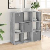  Kreveta s ladicama Siva Sonoma 102 x 31 x 99 5 cm | shoptok.hr