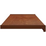  Prozorska klupčica Smeđe drvo 120 x 30 x 4,5 cm PVC | shoptok.hr