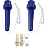 Lean_Toys Karaoke set z dvema mikrofonoma, Bluetooth zvočnikom, snemanjem MP3, LED zaslonom | Shoptok.si