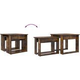  Set stolića za kavu 2 pcs Dimljeni hrast Konstruirano drvo | shoptok.hr