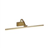 Searchlight Picture Lights Vgrajena LED stenska svetilka z 1 lučjo, brušeno zlato, (22100610) Cene