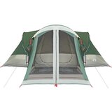 vidaXL Družinski šotor tipi za 8 oseb zelen vodoodporen | Shoptok.si
