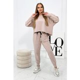 Kesi Set 2-piece sweatshirt + pants beige Cene