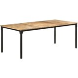  Jedilna miza 200x100x76 cm robusten mangov les | Shoptok.si