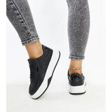 Gemre Black sneakers with a thicker sole Intisa | shoptok.hr