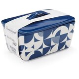 Cooksmart ® Bijelo-plavi keramička posuda za maslac - Cijene