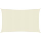 vidaXL Senčno jadro 160 g/m² krem 2,5x4 m HDPE Cene