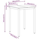  Blagovaonski stolovi Konstruirano drvo | shoptok.hr
