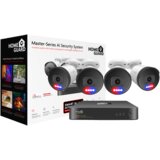 Homeguard POE Set 4K NVR 8CH+4 kamere, svjetlosno/zvučni alarm, AI detekcija | shoptok.hr
