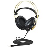 INF Slušalke D66 Over-Ear Monitoring - Žične studijske slušalke s 40 mm gonilniki Black&Gold, (5000116573) | Shoptok.si