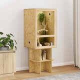 vidaXL Terarij Rjava 50 x 50 x 130 cm OSB | Shoptok.si