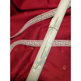  Krstne sveče s križcem in cvetjem KRSV 05-01 | Shoptok.si