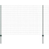 Euro ograda s postom 10 x 1,6 m Čelik premazan PVC-om Zelena | shoptok.hr