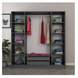 Hanah home Ormar Kale 180x190x52cm Antracit | Eponuda.ba