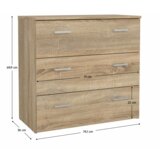 Kondela Komoda, hrast sonoma, GARBO 3 | Shoptok.si