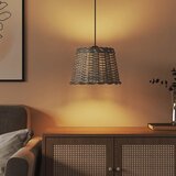  Sjenilo za stropnu svjetiljku smeđe Ø 30 x 20 cm od pruća | shoptok.hr